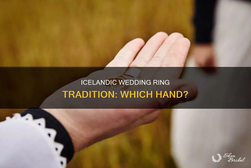 which hand for wedding ring in iceland