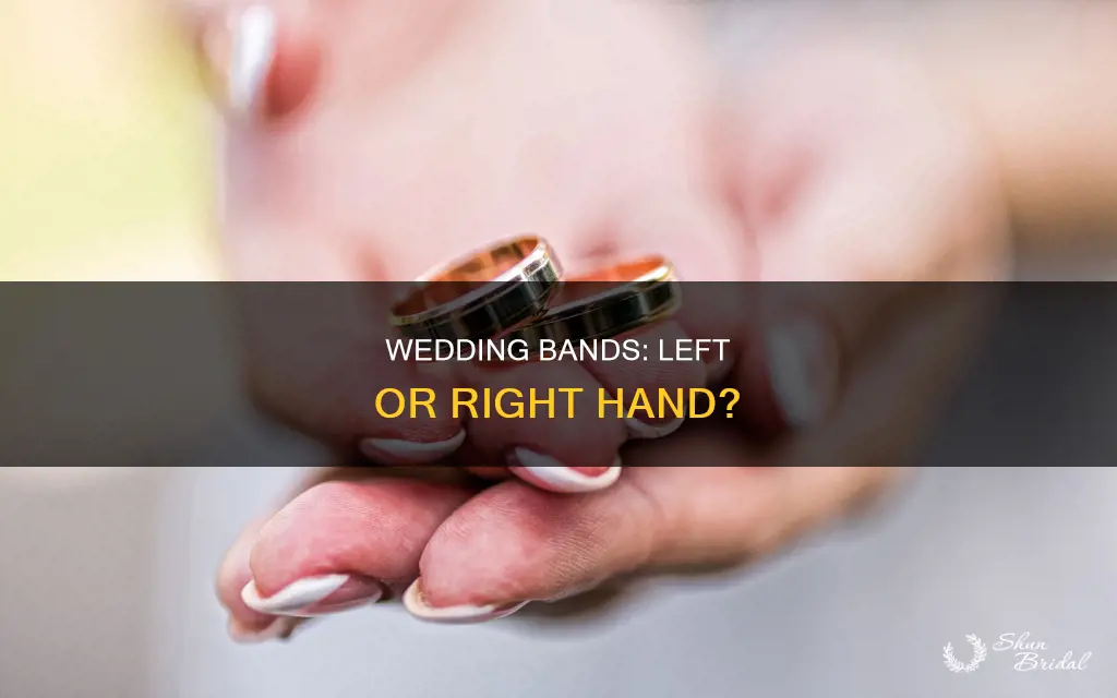 which hand wedding band female