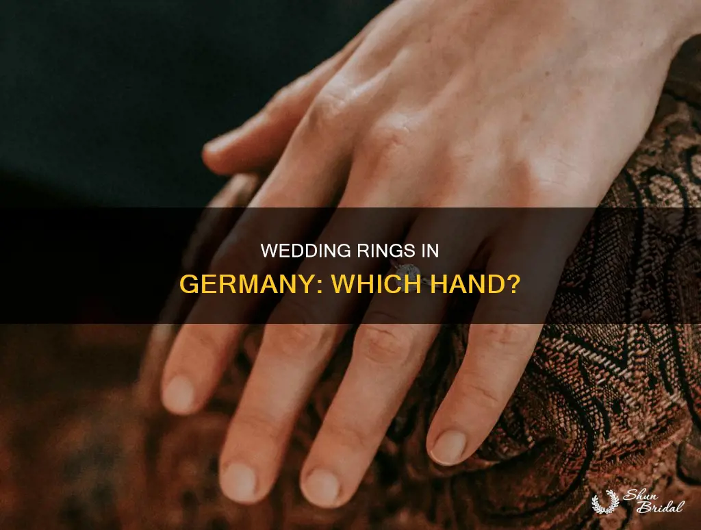 which hand wedding ring female germany
