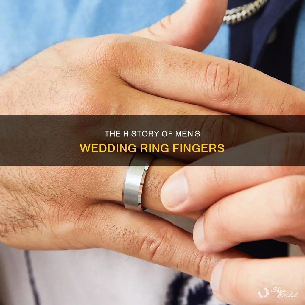 which is a mans wedding ring finger