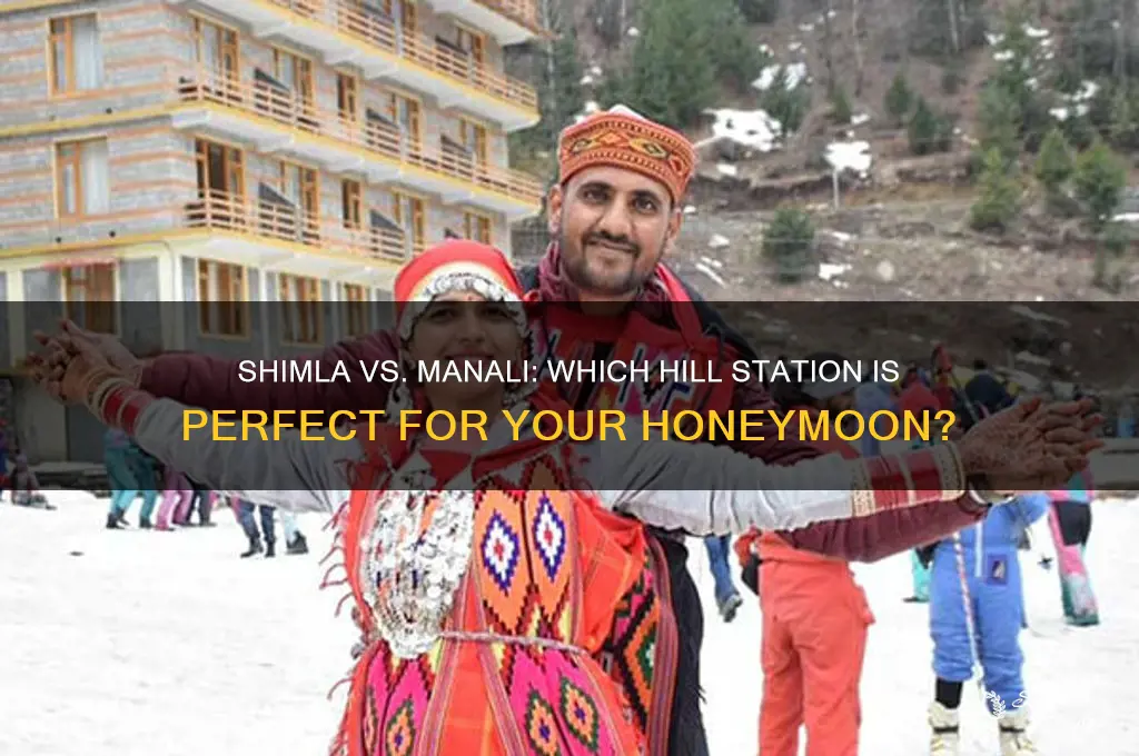 which is best for honeymoon shimla or manali