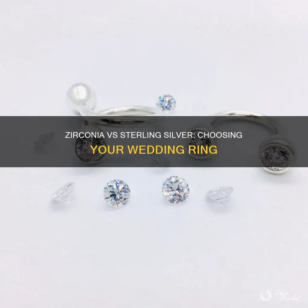which is better for wedding ring zirconia or sterling silver
