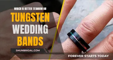 Titanium vs Tungsten: Wedding Bands Compared