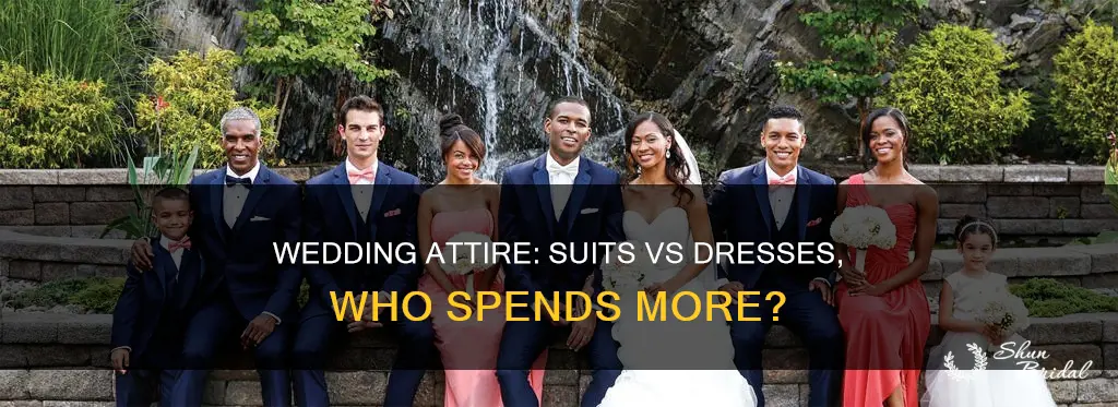 which is more expensive suits for wedding dresses