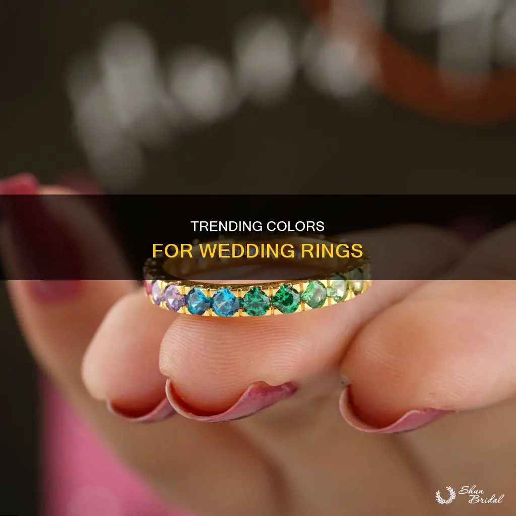 which is more popular color wedding ring
