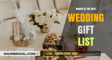 Top Wedding Gift List Ideas for Modern Couples
