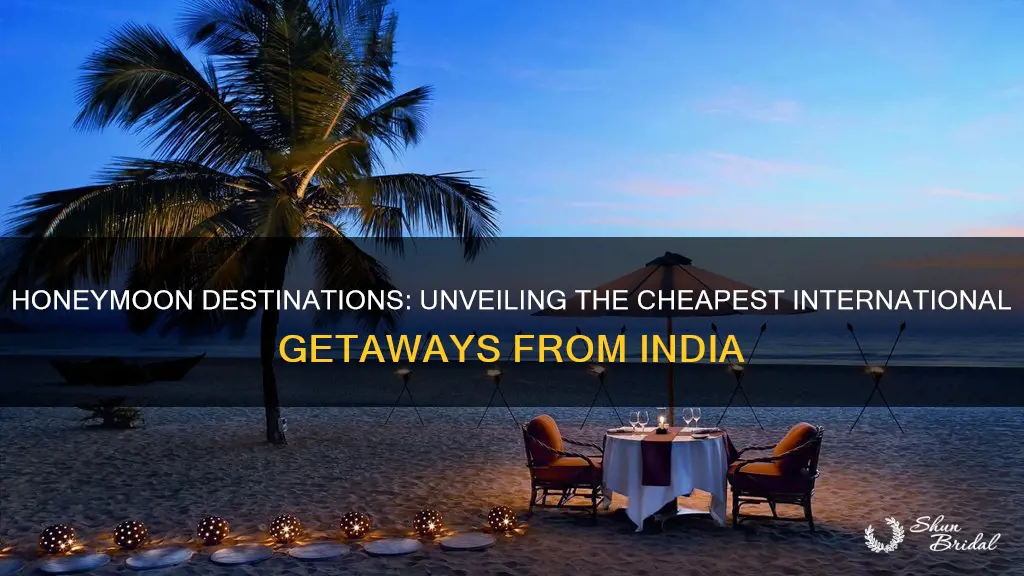 which is the cheapest country for honeymoon from india