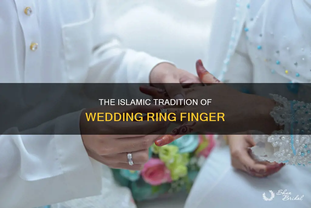 which is the wedding ring finger in islam