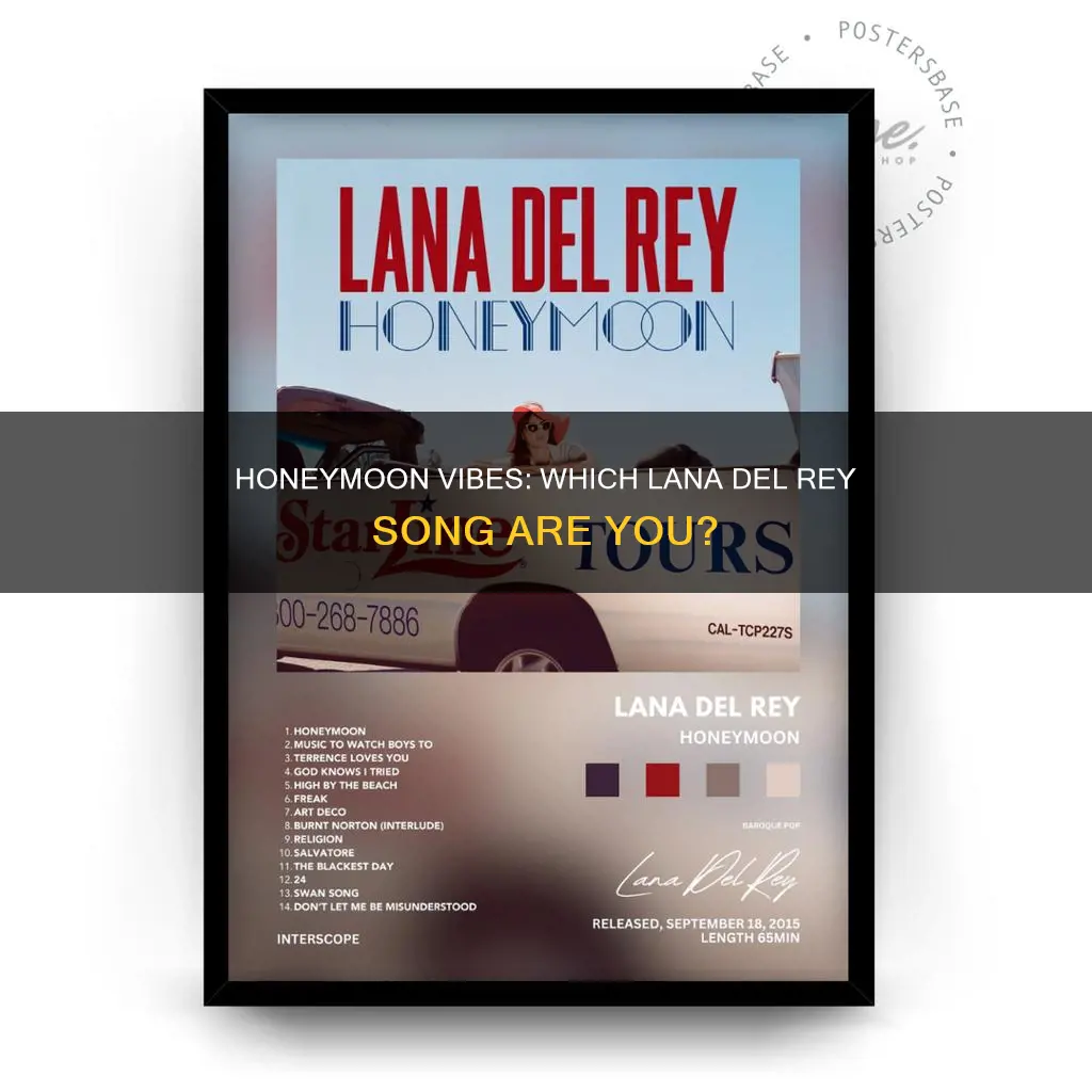 which lana del rey honeymoon song are you