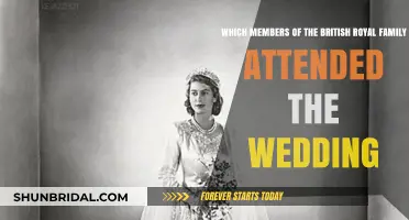 Royal Guests: British Family Members at the Wedding