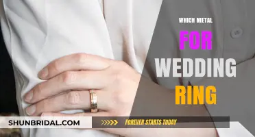 Choosing the Perfect Metal for Your Wedding Ring