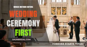 Who Walks First? Mother of the Bride vs. Groom's Mom Etiquette