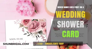 Wedding Shower Etiquette: Whose Name Should Appear First on the Invitation?