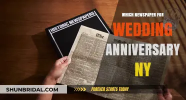 Celebrate Your Wedding Anniversary with the Perfect NY Newspaper