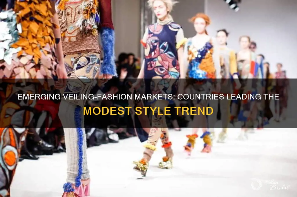 which of the following countries are growing markets for veiling-fashion