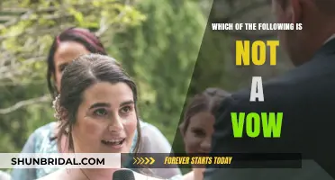 Unveiling the Truth: Which Common Phrase Isn't a Vow?