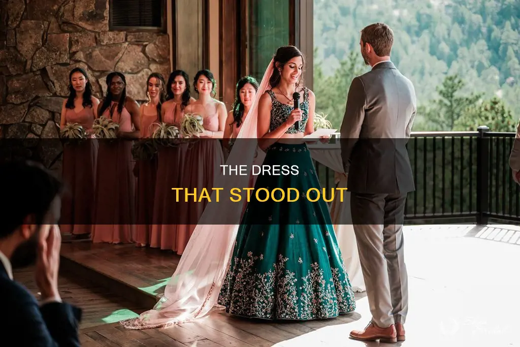 which of the following is not a wedding dress