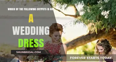 What's Not a Wedding Dress?