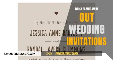 Who Should Send Wedding Invites: The Couple or Parents?