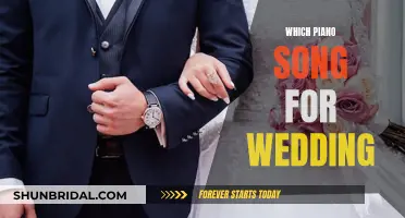 Piano Songs for Your Wedding: A Guide