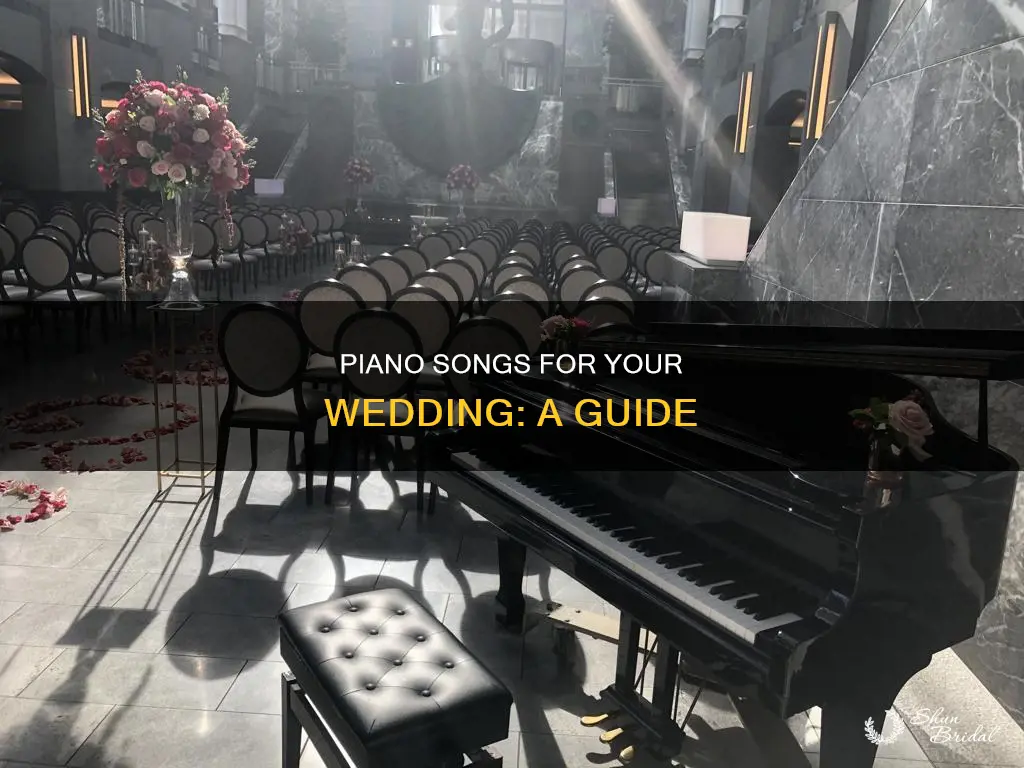 which piano song for wedding
