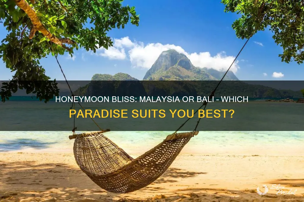 which place is better for honeymoon malaysia or bali