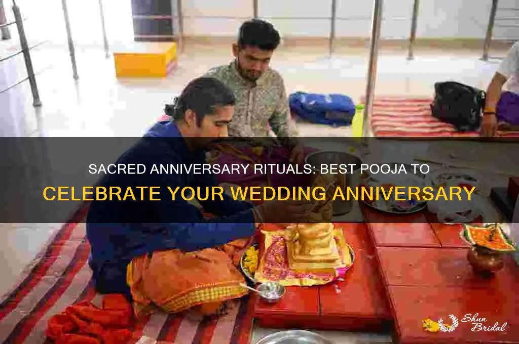 which pooja on wedding anniversary