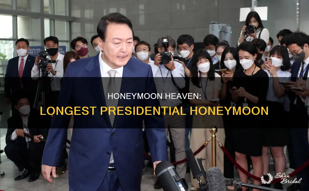 which president enjoyed the longest honeymoon period