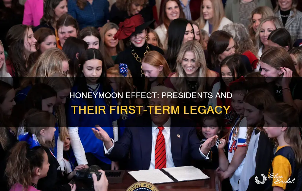 which president had a honeymoon effect