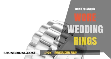 Wedding Ring-Wearing Presidents: A Historical Glimpse