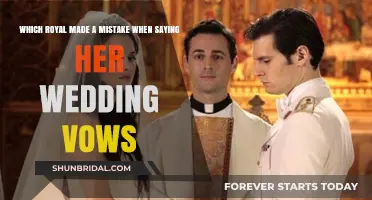 Royal Wedding Vow Blunder: Which Princess Slipped Up at the Altar?
