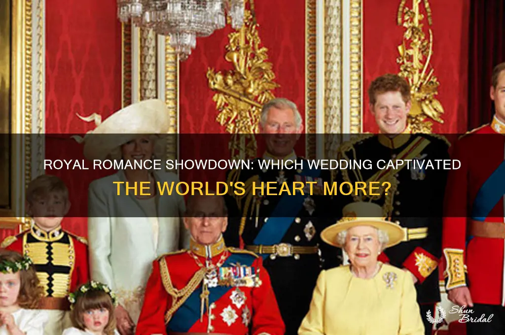 which royal wedding did people prefer