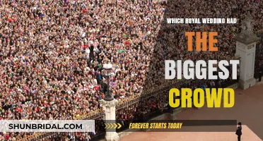 The Royal Wedding That Drew the Largest Crowd in History