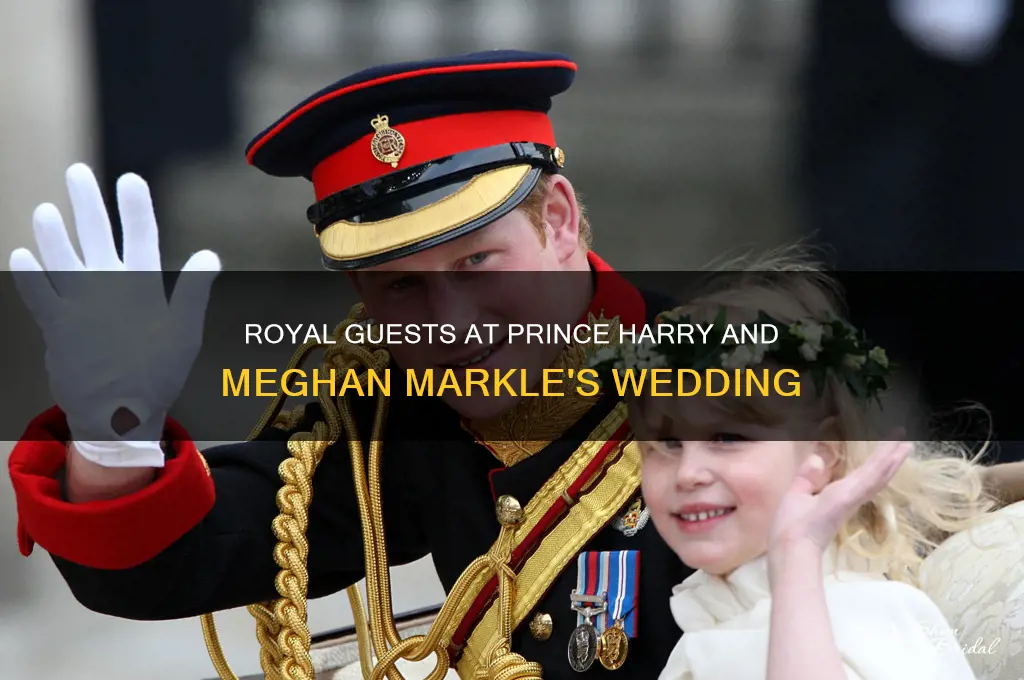 which royals attended harry