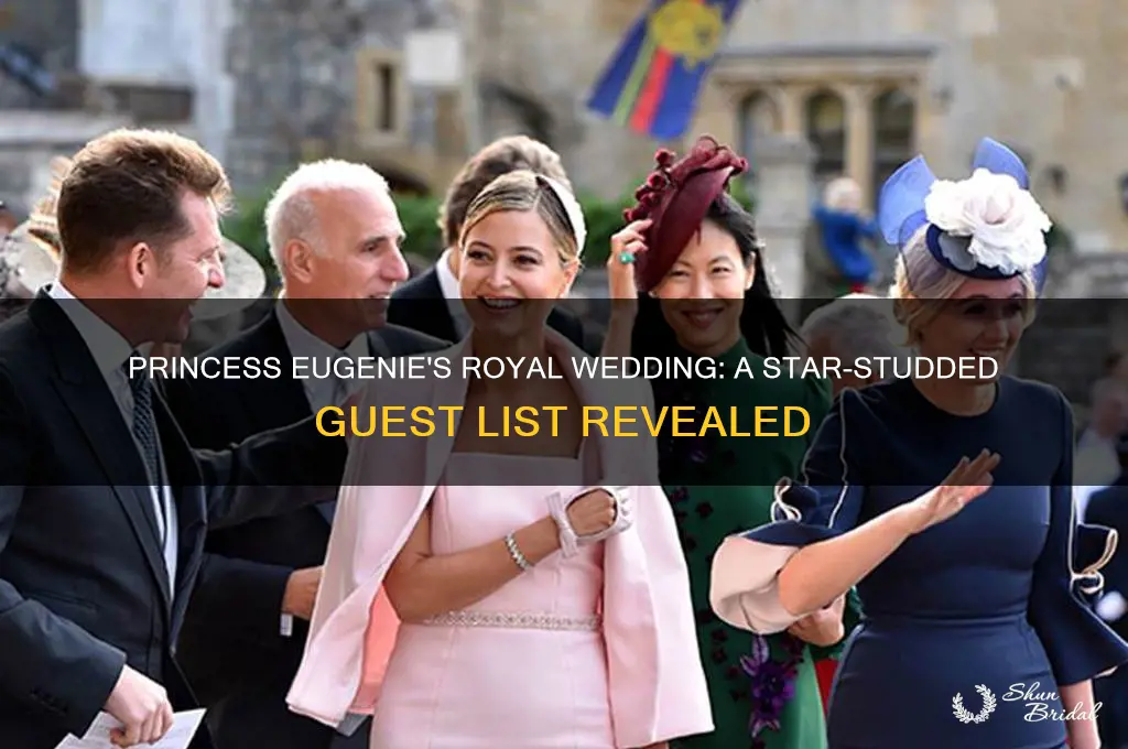 which royals were at princess eugenie wedding