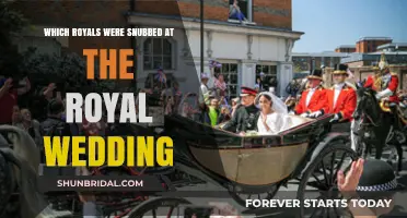 Royal Wedding Snubs: Who Was Left Off the Guest List?