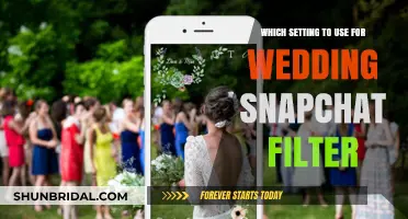 Customized Snapchat Filters for Your Wedding Day