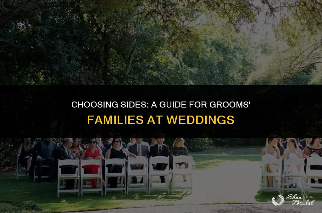 which side for groom