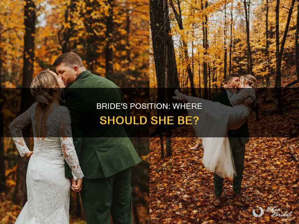 which side is bride at wedding