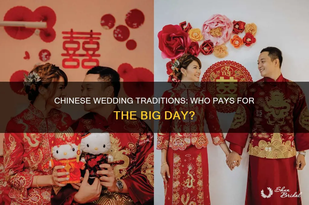 which side of the family pays for a chinese wedding