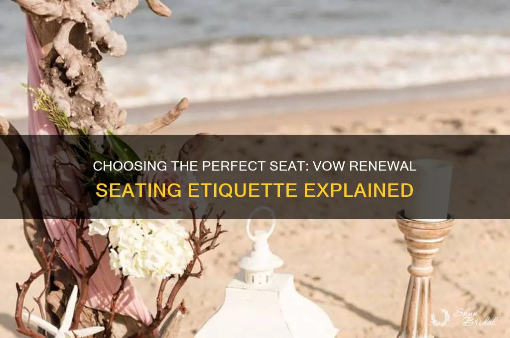 which side to sit in vow renewals