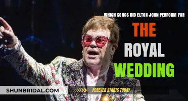Elton John's Royal Wedding Performance: Songs and Highlights