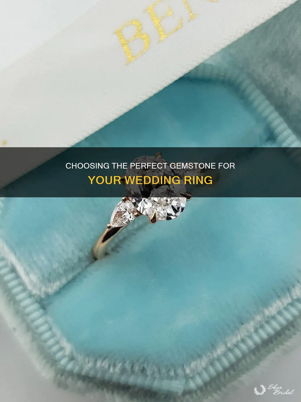 which stone goes in a wedding ring