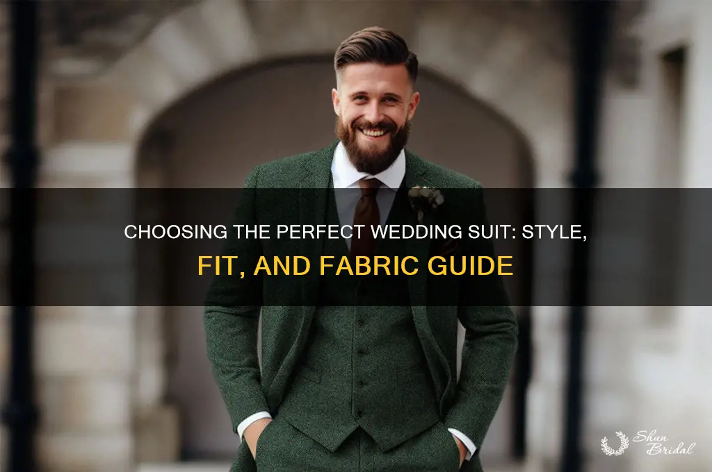 which suit to buy for wedding