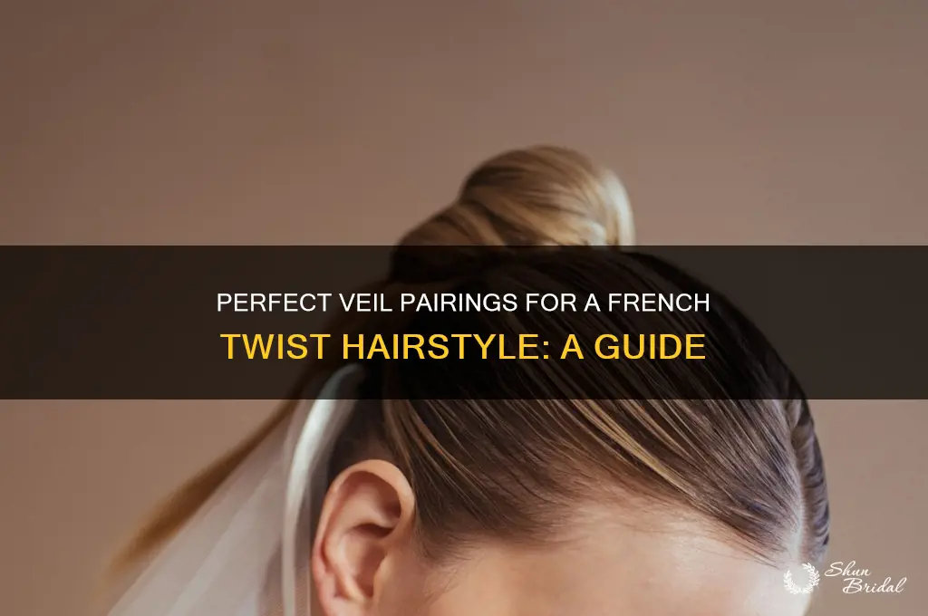 which veil do you wear with a french twist
