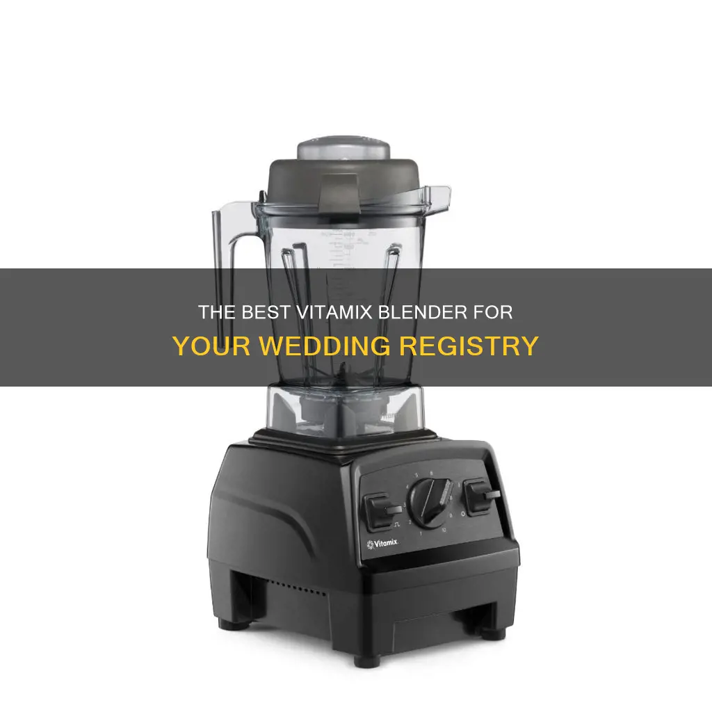 which vitamix for wedding registry