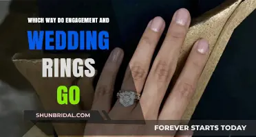 The Right Way to Wear Engagement and Wedding Rings