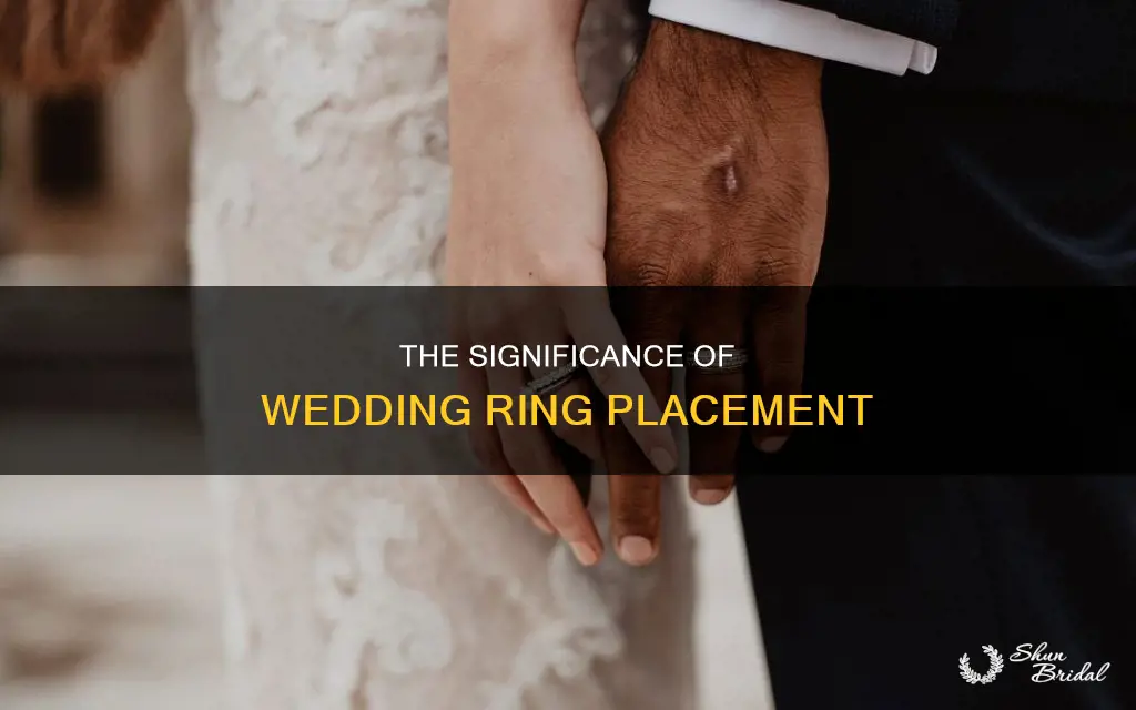 which way round do wedding rings go