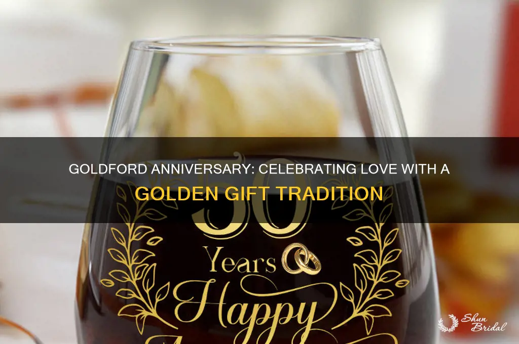which wedding anniversary do you get something goldford