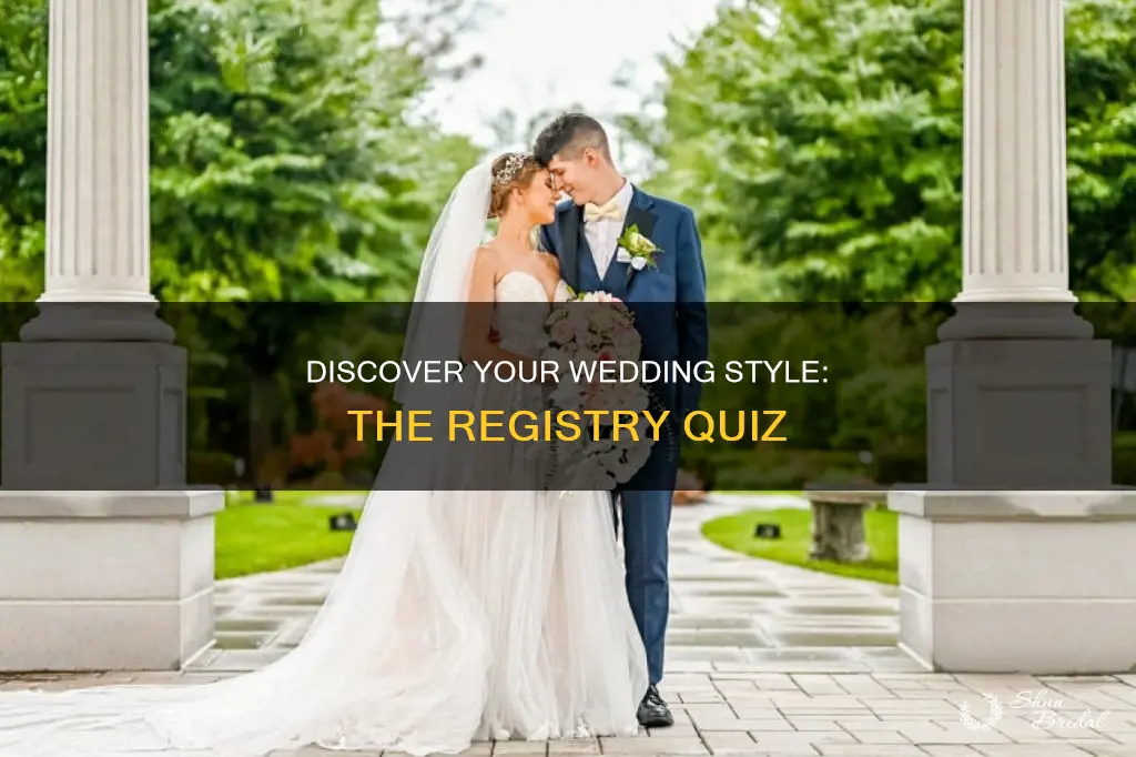 which wedding registry has a style test
